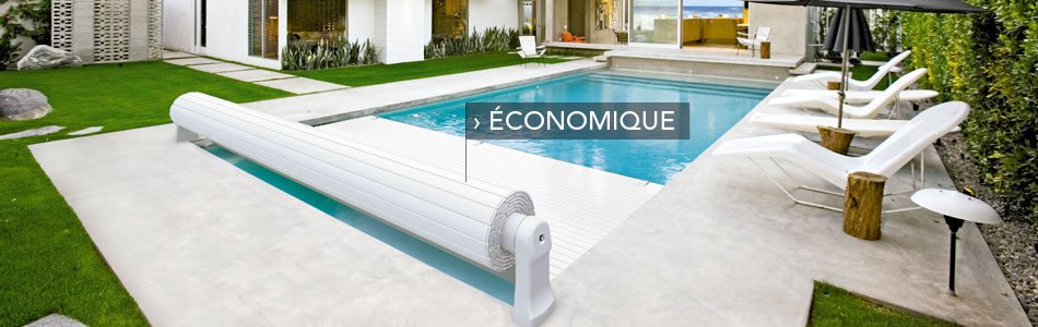 Couverture (volets roulants) hors sol manuelle