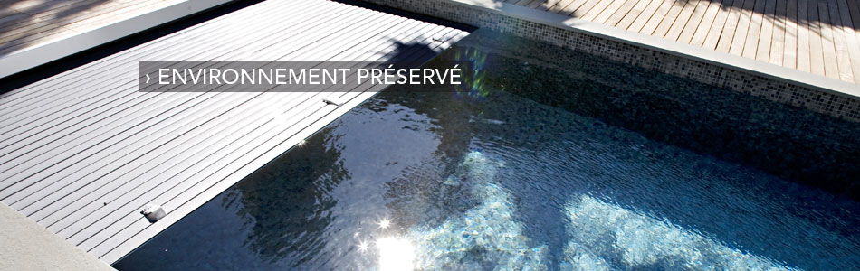 Couverture (volets roulants) immergée fosse sèche