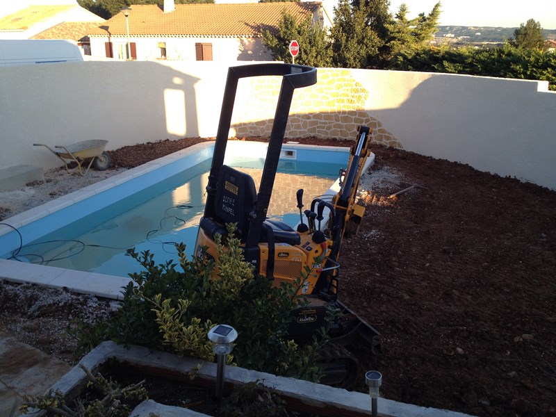 Aménagement extérieur piscine Martigues