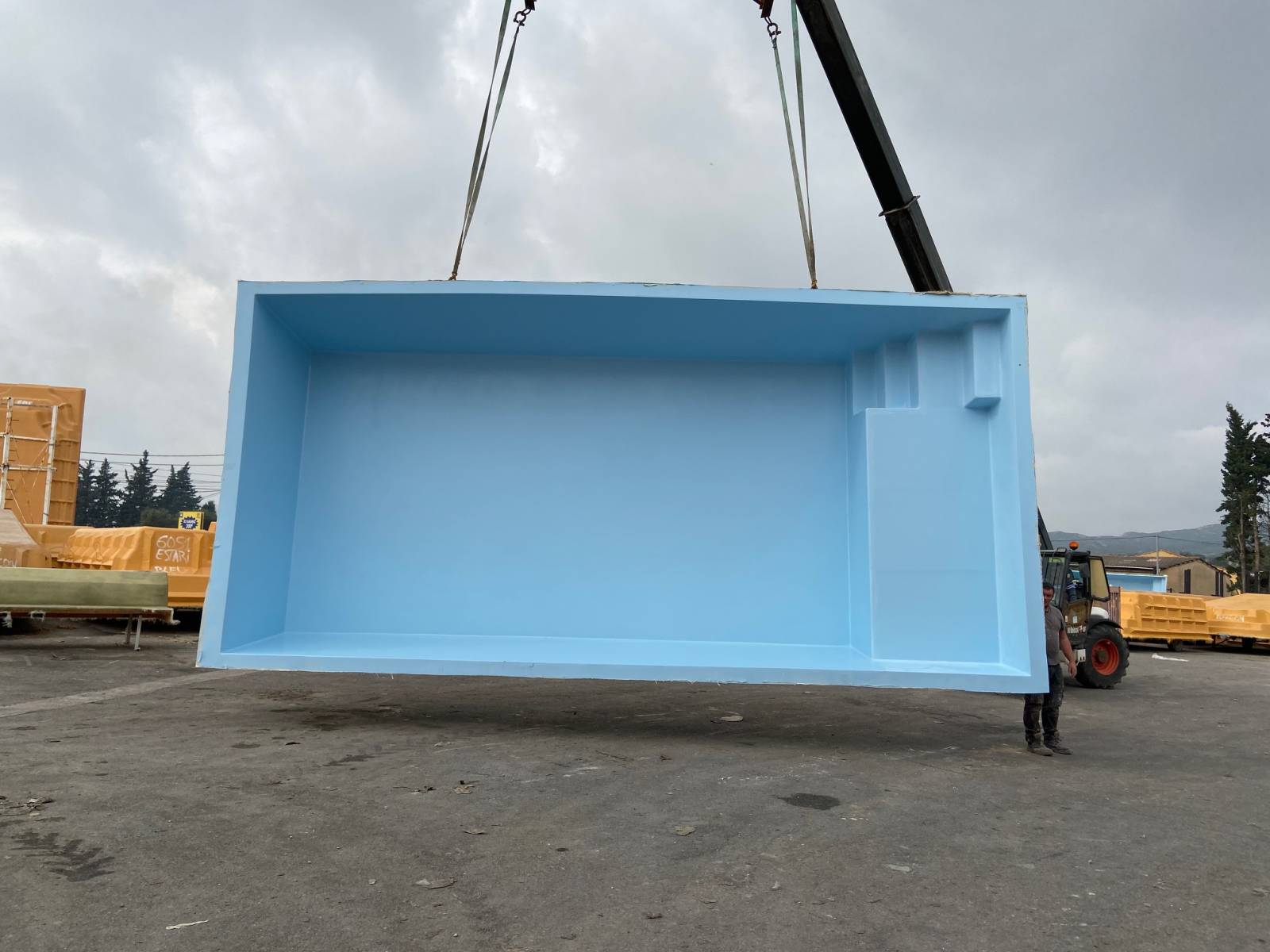 Piscine  avec plage, Lac de Bourget 7,10 x 3,50