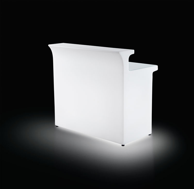 comptoir lumineux cote bleue