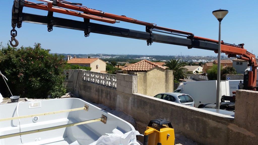 Vente piscine coque Annecy 2 Port de Bouc