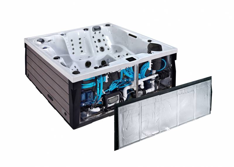 Spa Maldives 5 places avec 3 assises et 2 allongées 120 jets