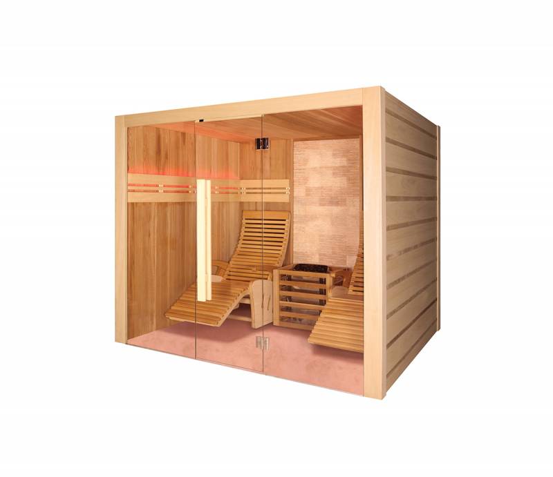 Sauna pierre bois vapeur Sud