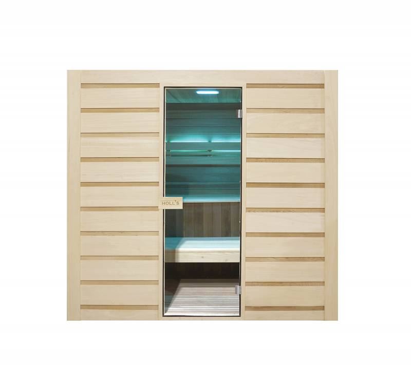 Sauna intérieur bois massif vapeur Sud