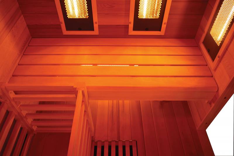 Sauna intérieur bois massif spacieux Gardanne
