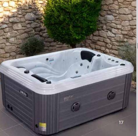 Spa MOOREA - 2 places spécial chambre ou SDB - Blanc marbré