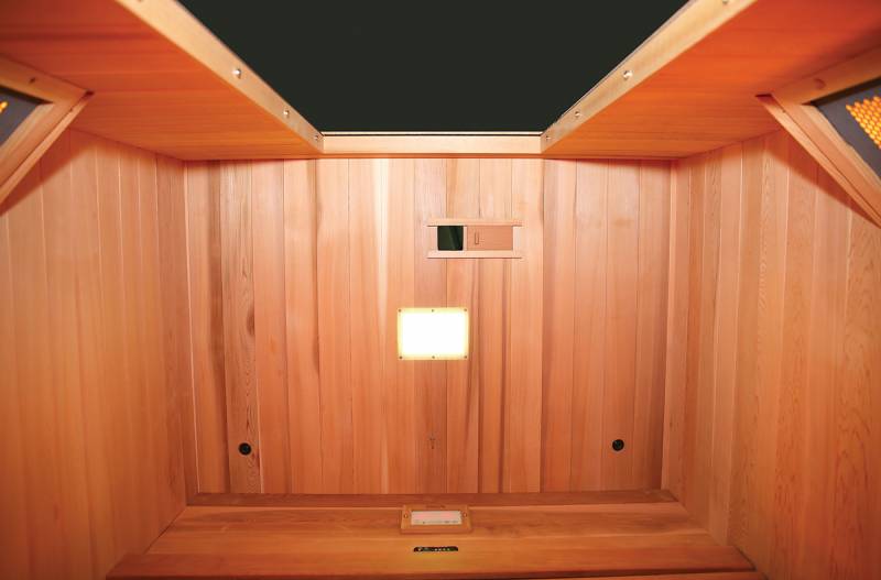 Sauna fabrication française bois massif Sud