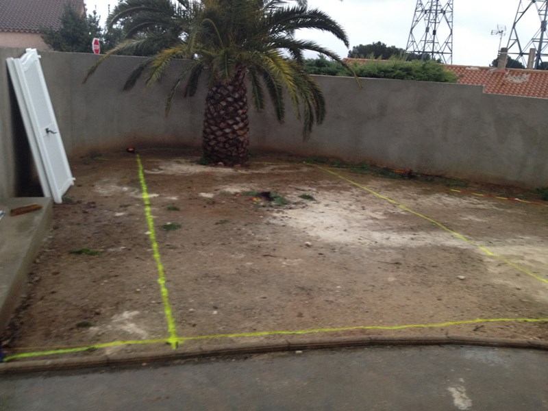 Terrassement piscine Martigues