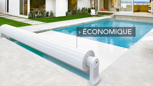 Couverture (volets roulants) hors sol manuelle