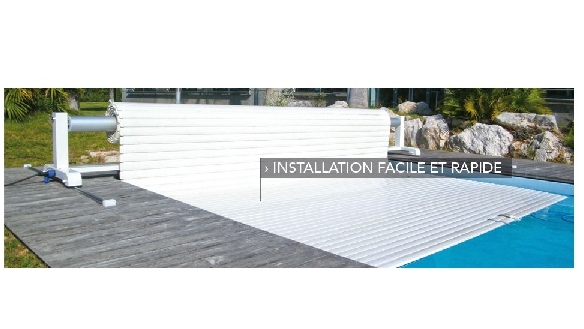 Couverture (volets roulants) hors sol mobile